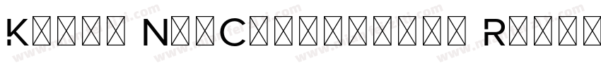 Kerox NonCommercial Regular字体转换